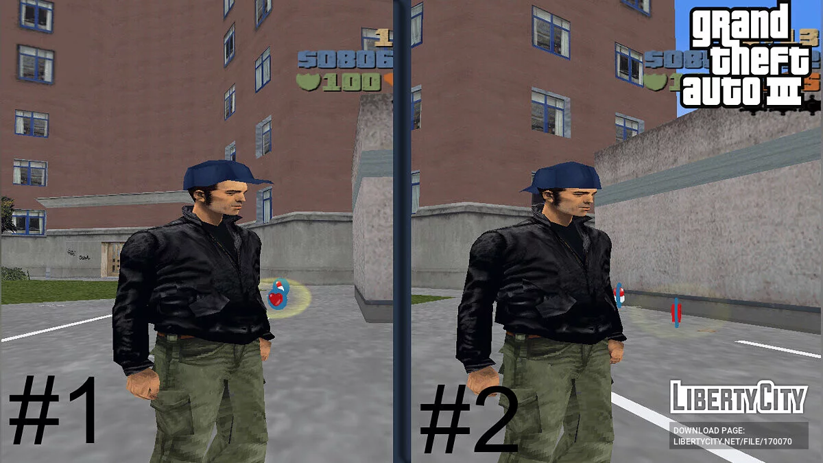 Клод носит кепку / GTA 3