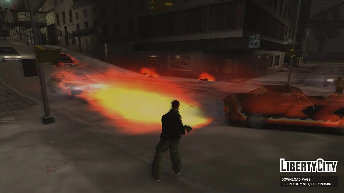 Стрельба в движении v1.0 / GTA 3
