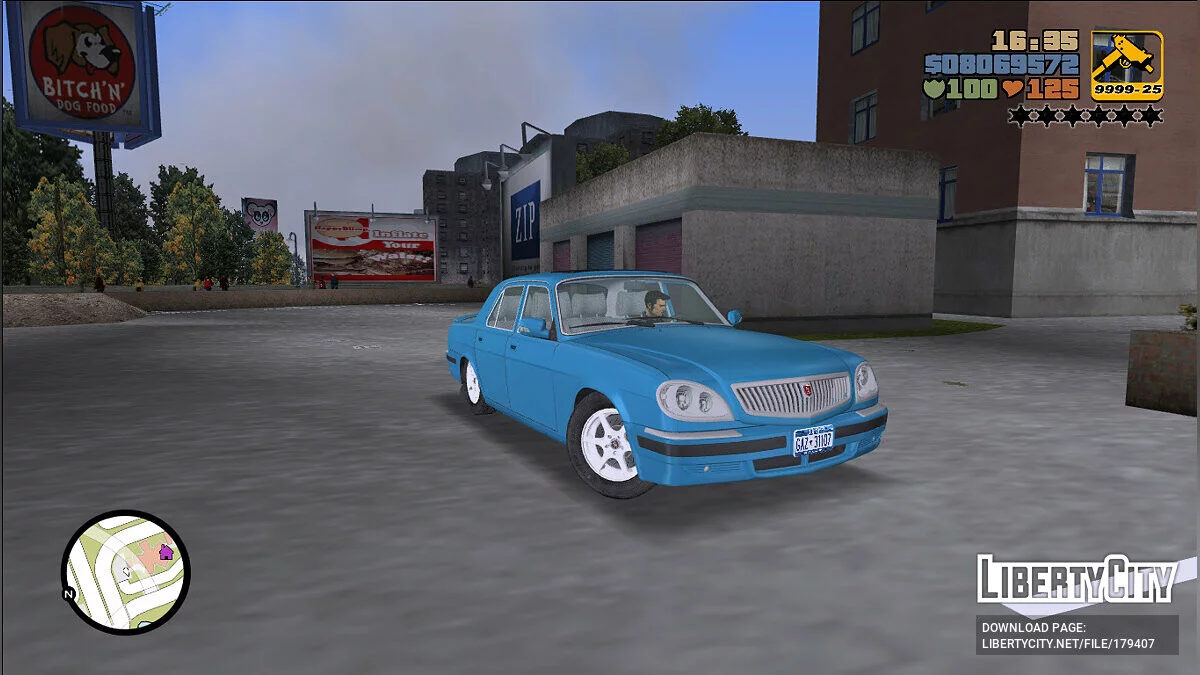 ГАЗ 31107 / GTA 3