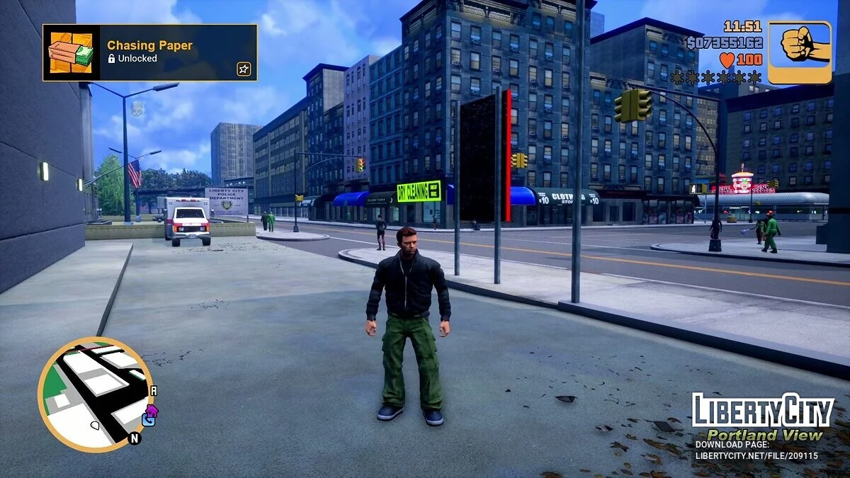 Euphoria Ragdoll Animation / GTA 3: The Definitive Edition