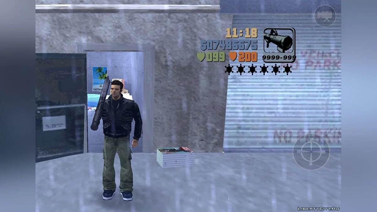 Увеличение объем магазина и урона / GTA 3 (iOS, Android)