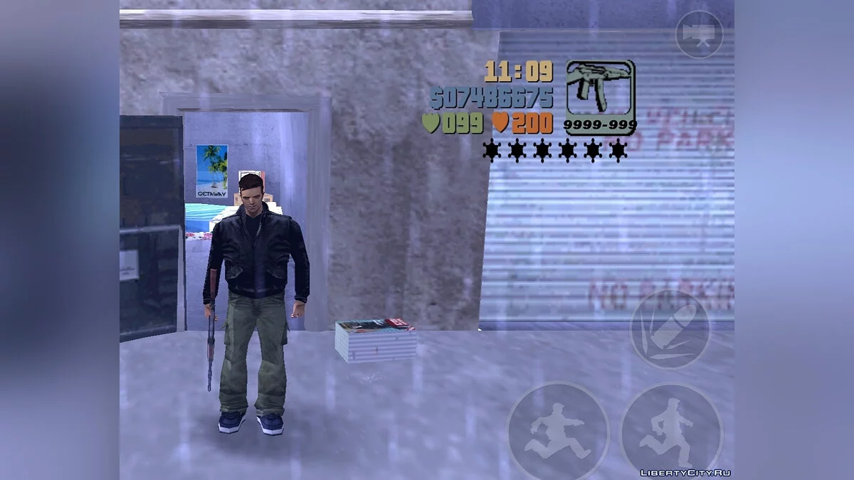 Увеличение объем магазина и урона / GTA 3 (iOS, Android)