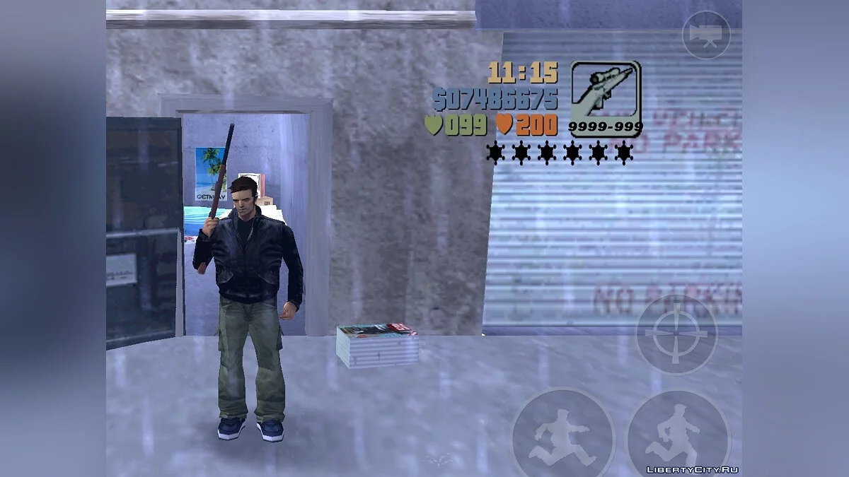 Увеличение объем магазина и урона / GTA 3 (iOS, Android)