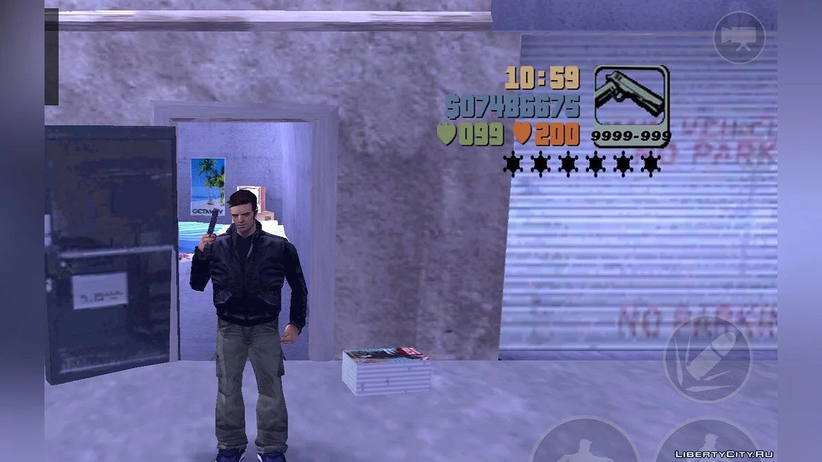 Увеличение объем магазина и урона / GTA 3 (iOS, Android)