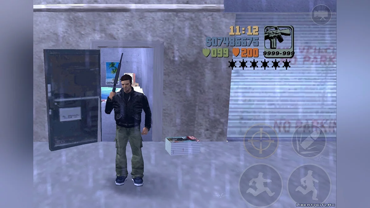 Увеличение объем магазина и урона / GTA 3 (iOS, Android)