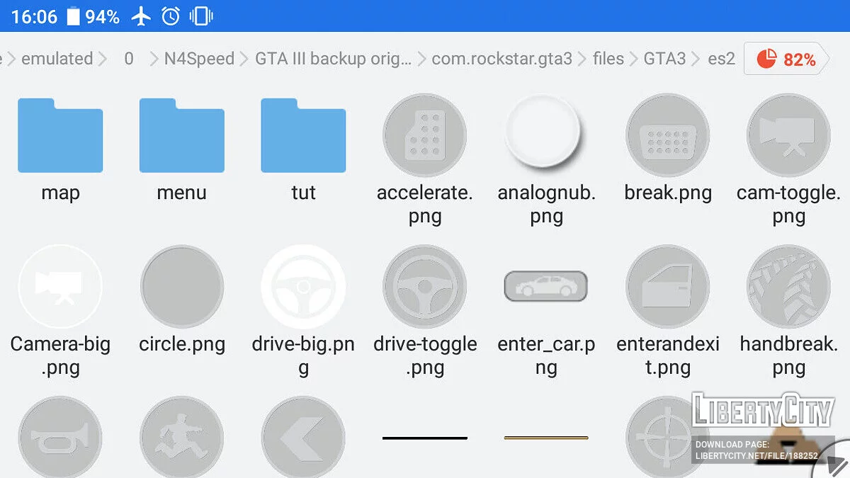 Оригинальные файлы игры / GTA 3 (iOS, Android)