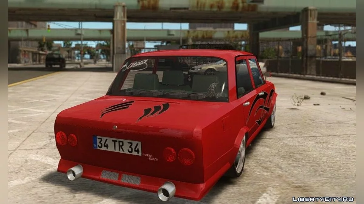 Fiat 124 Tofaş Serçe Modifiye / GTA 4