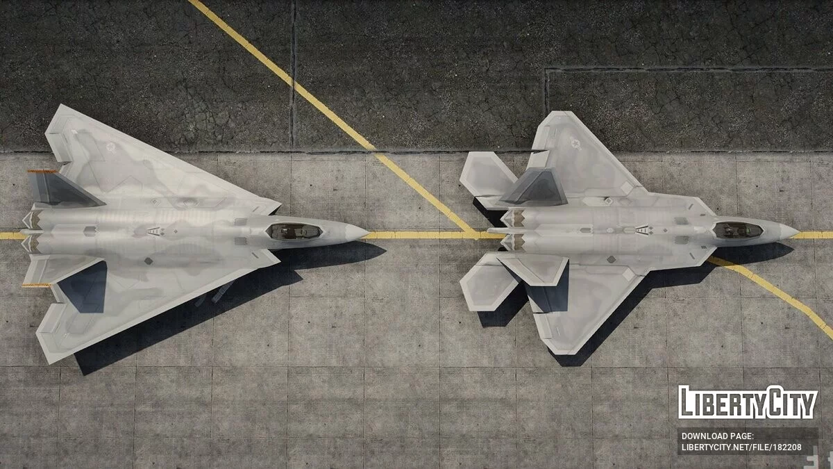 F/B-22 Strike Raptor 1.0 / GTA 5
