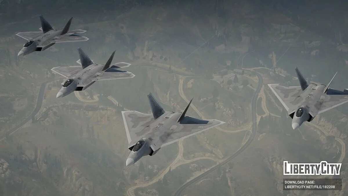 F/B-22 Strike Raptor 1.0 / GTA 5