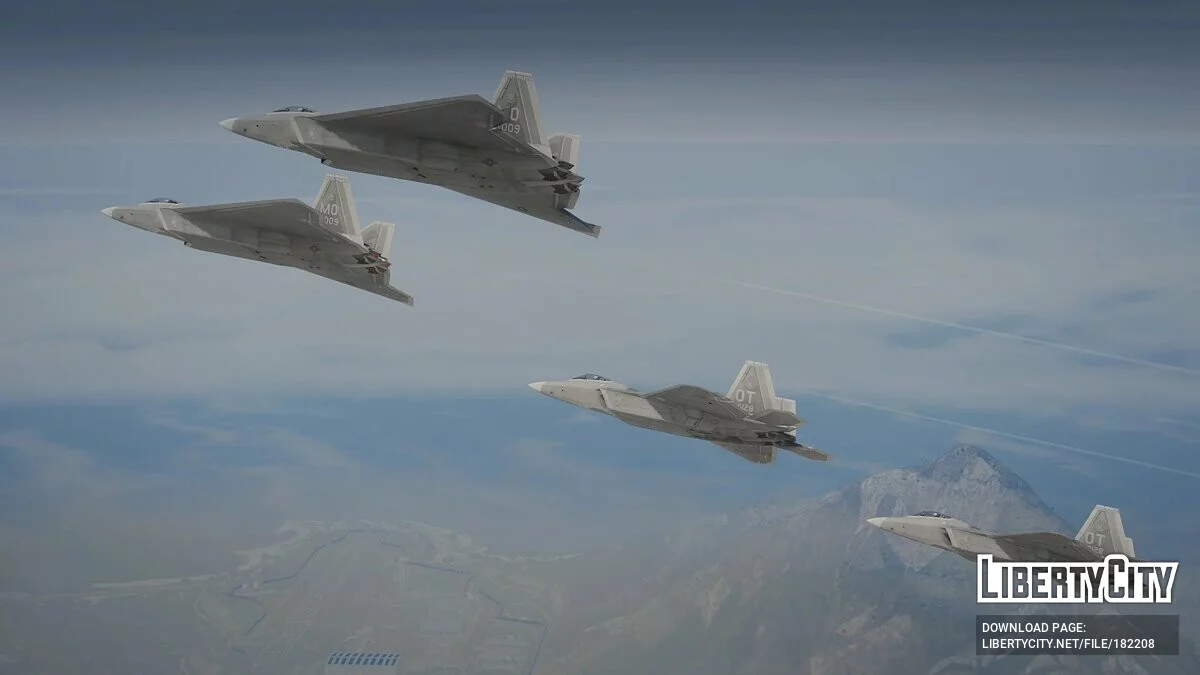 F/B-22 Strike Raptor 1.0 / GTA 5