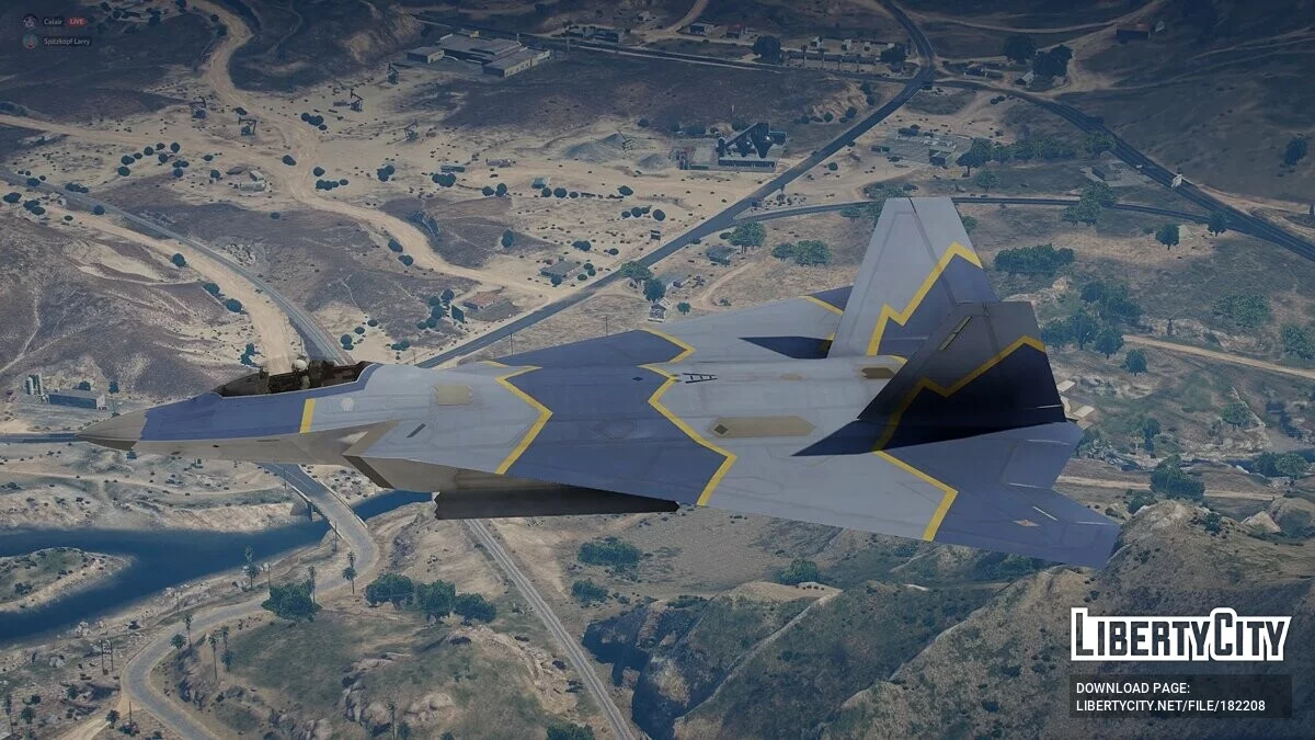 F/B-22 Strike Raptor 1.0 / GTA 5