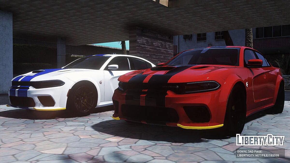 2023 Dodge Charger SRT Hellcat Redeye Jailbreak (2 Vers) (SP & FiveM) / GTA 5