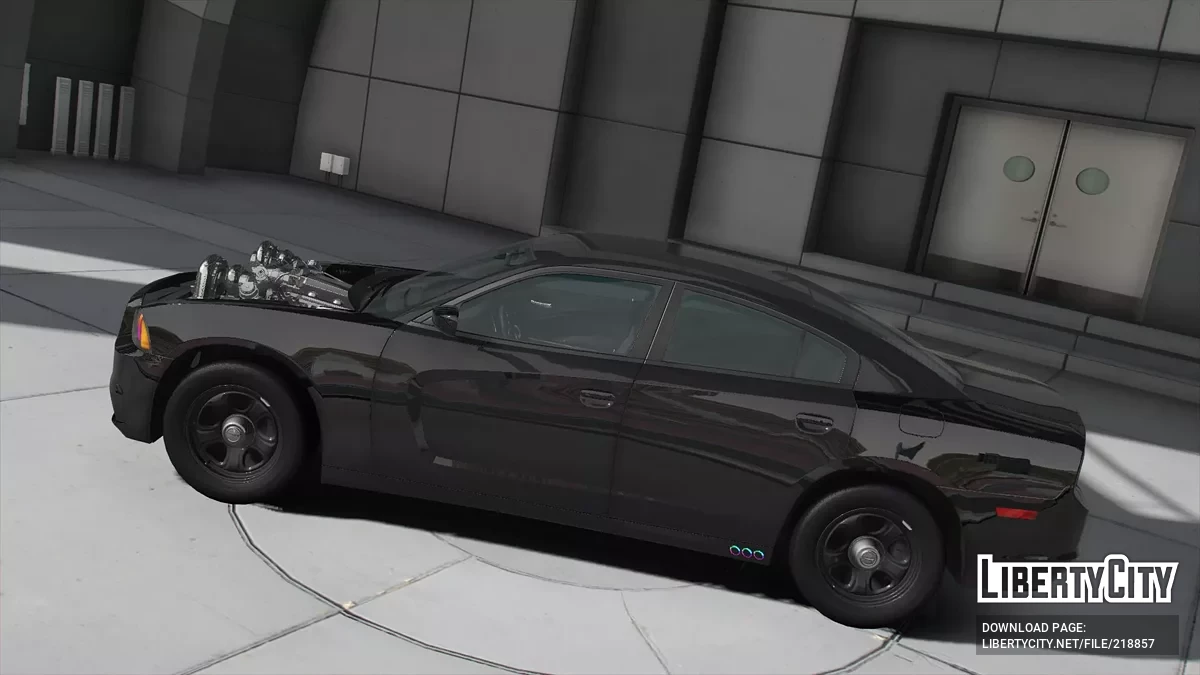 2014 Dodge Charger Twin Turbo Rainbow Lights / GTA 5