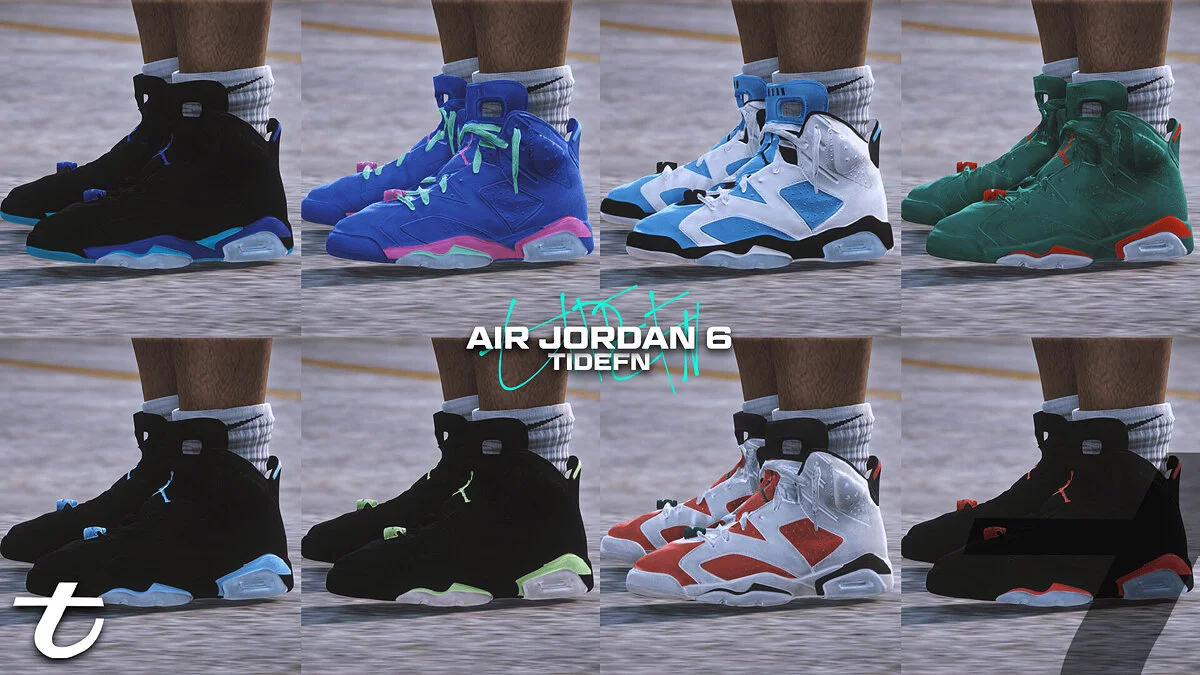 Air Jordan 6 для MP Male / GTA 5