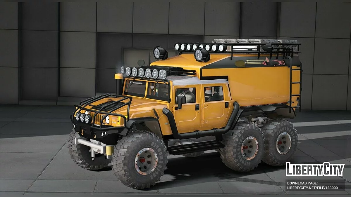 Hummer H1 6x6 / GTA 5