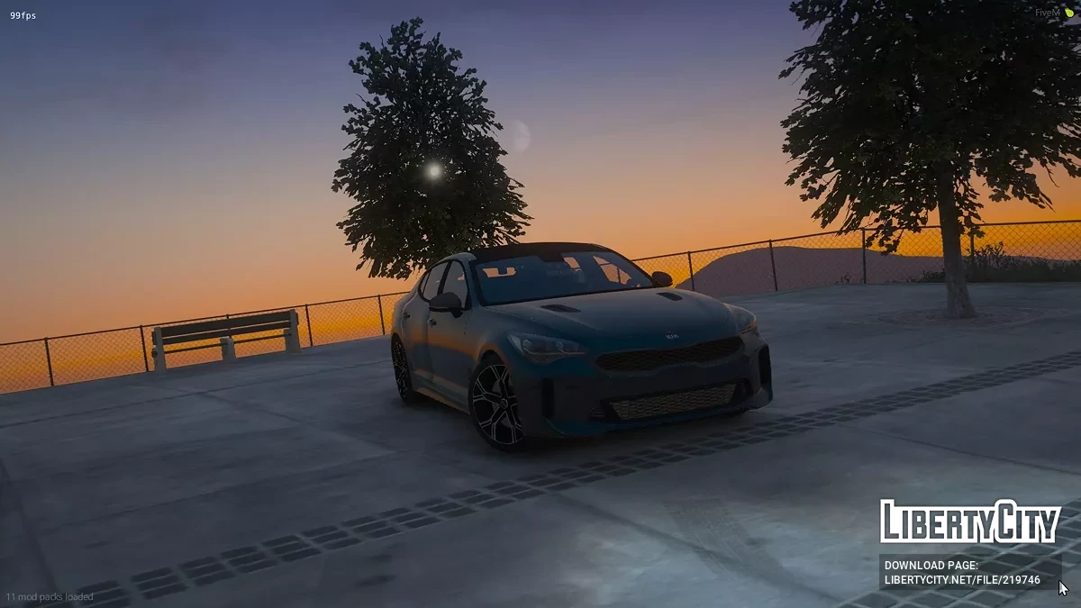 2020 Kia Stinger Unmarked / GTA 5