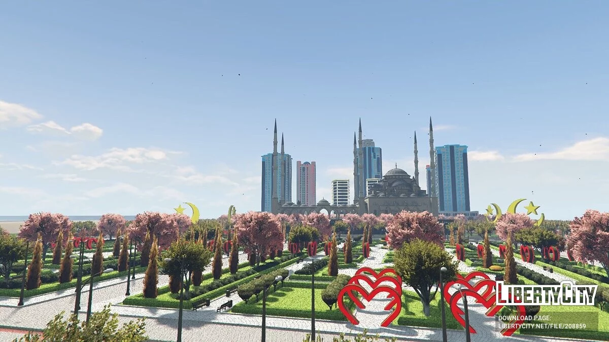 Grozny Map - Город Грозный / GTA 5