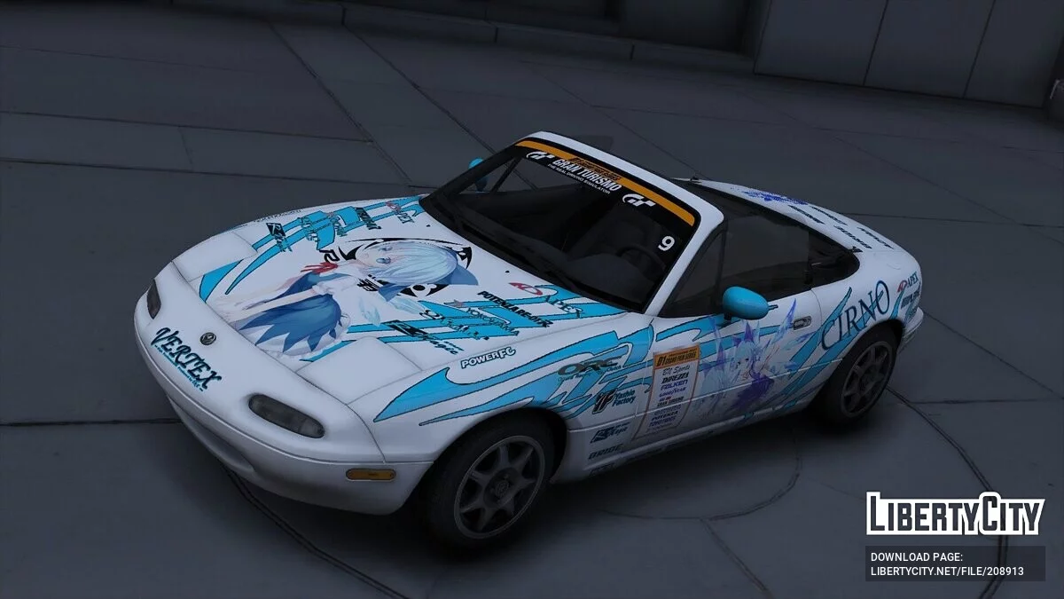 Mazda MX-5 Itasha Cirno / GTA 5