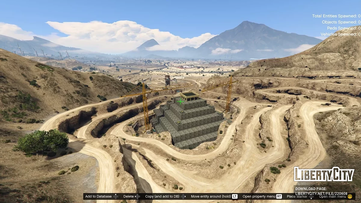 Пирамида в карьере / GTA 5