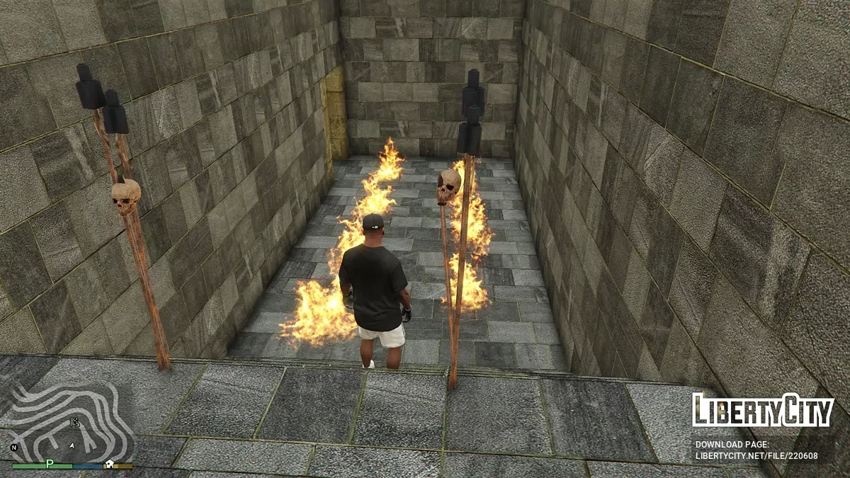 Пирамида в карьере / GTA 5