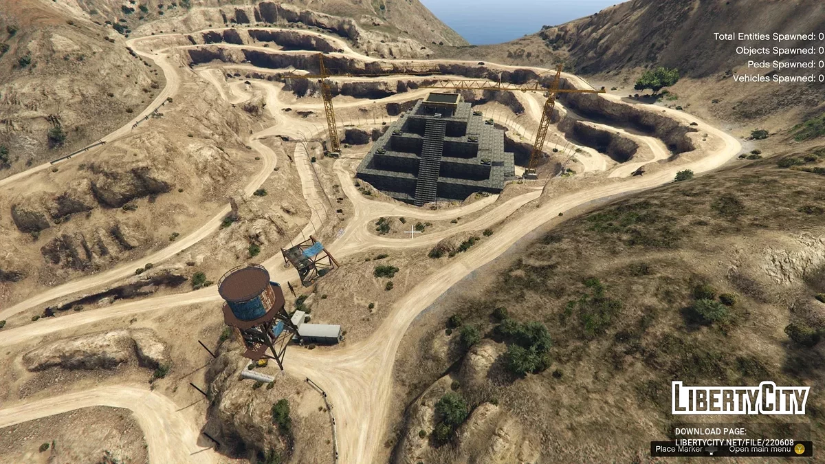 Пирамида в карьере / GTA 5