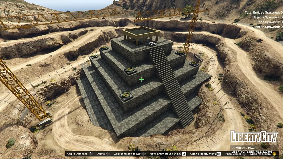 Пирамида в карьере / GTA 5