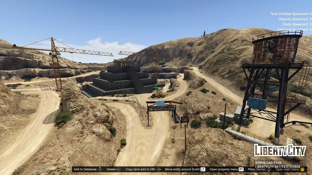 Пирамида в карьере / GTA 5