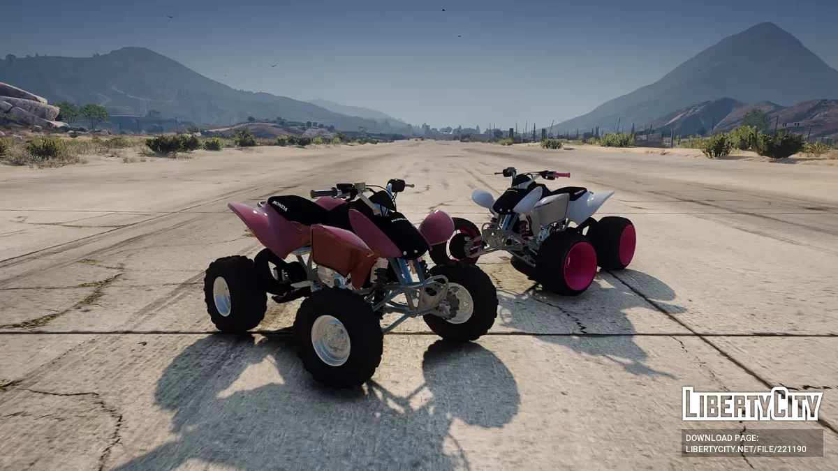 Honda TRX 450 Quad v2.0 / GTA 5