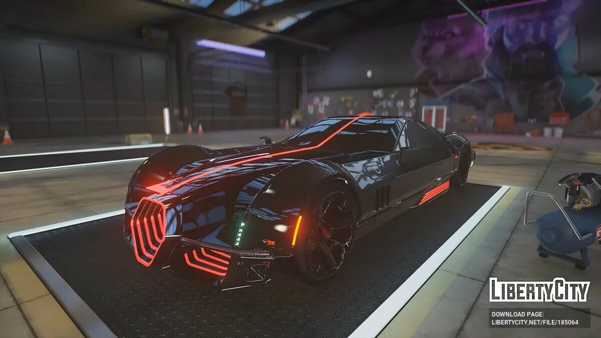 Rayfield Aerondight 2077 Animated Lights / GTA 5