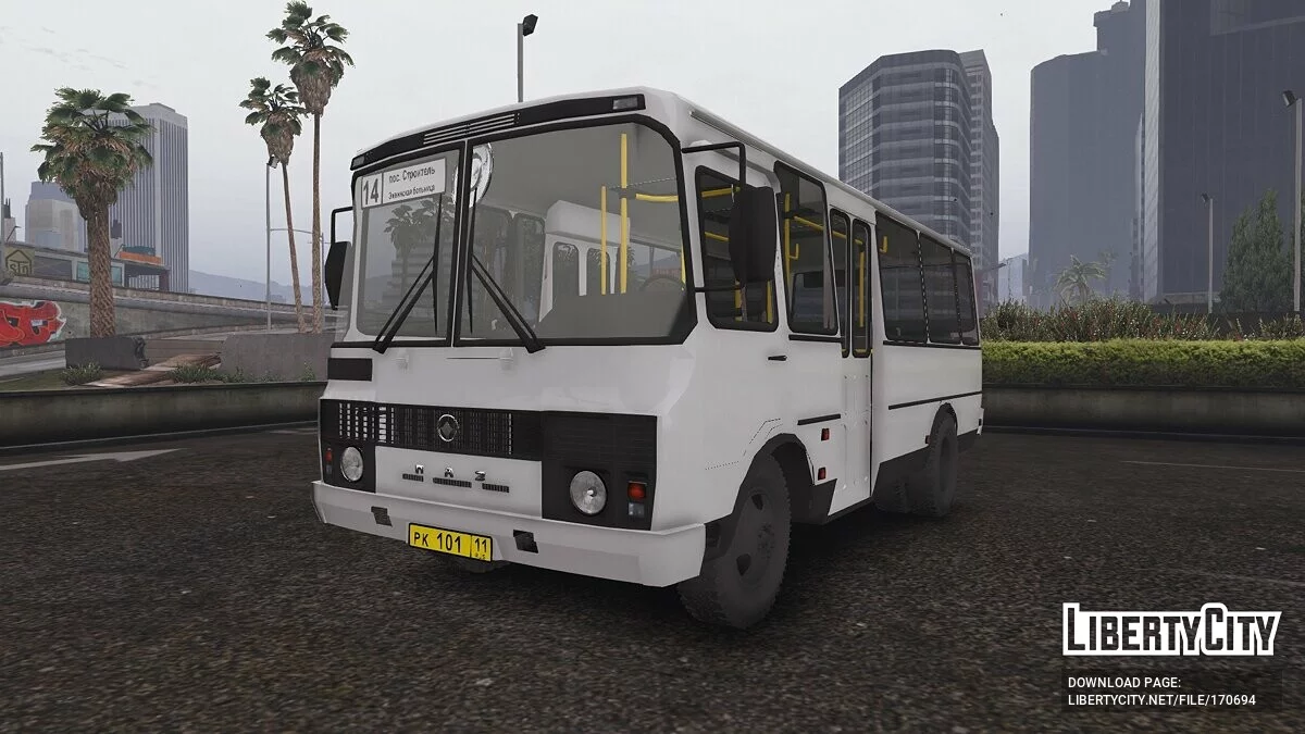 ПАЗ 3205 [Add-On | RU Plates] / GTA 5