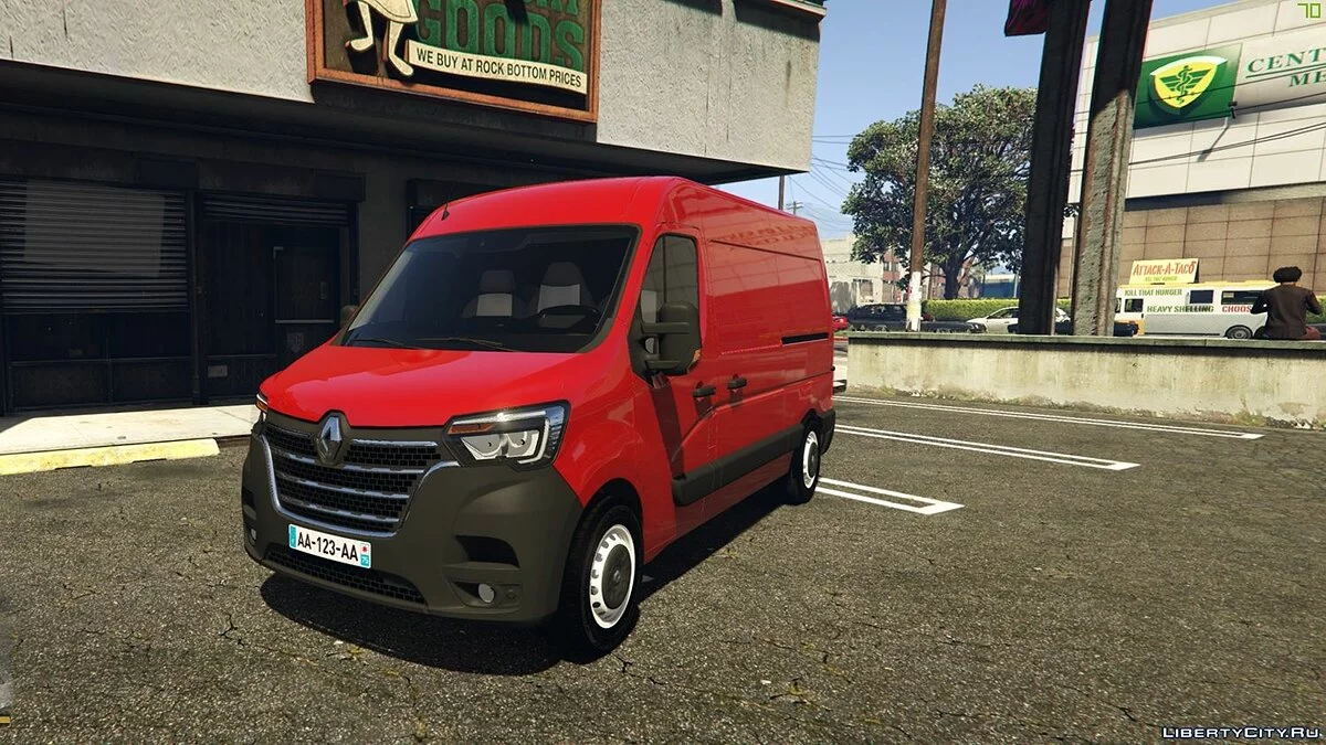 Renault Master L2H2 2019 [ADD-ON / REPLACE] [UNLOCKED] 1.2 / GTA 5