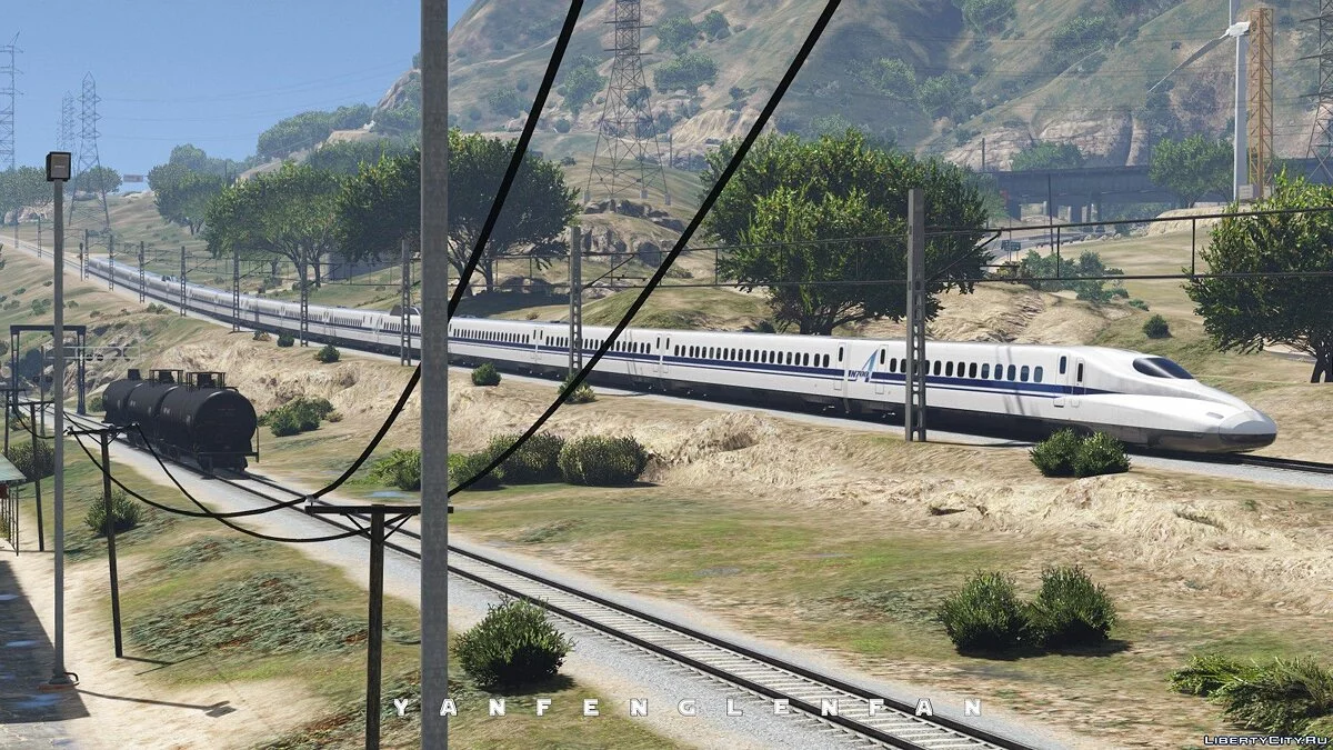 Электропоезд серии Shinkansen N700A [Add-on] / GTA 5