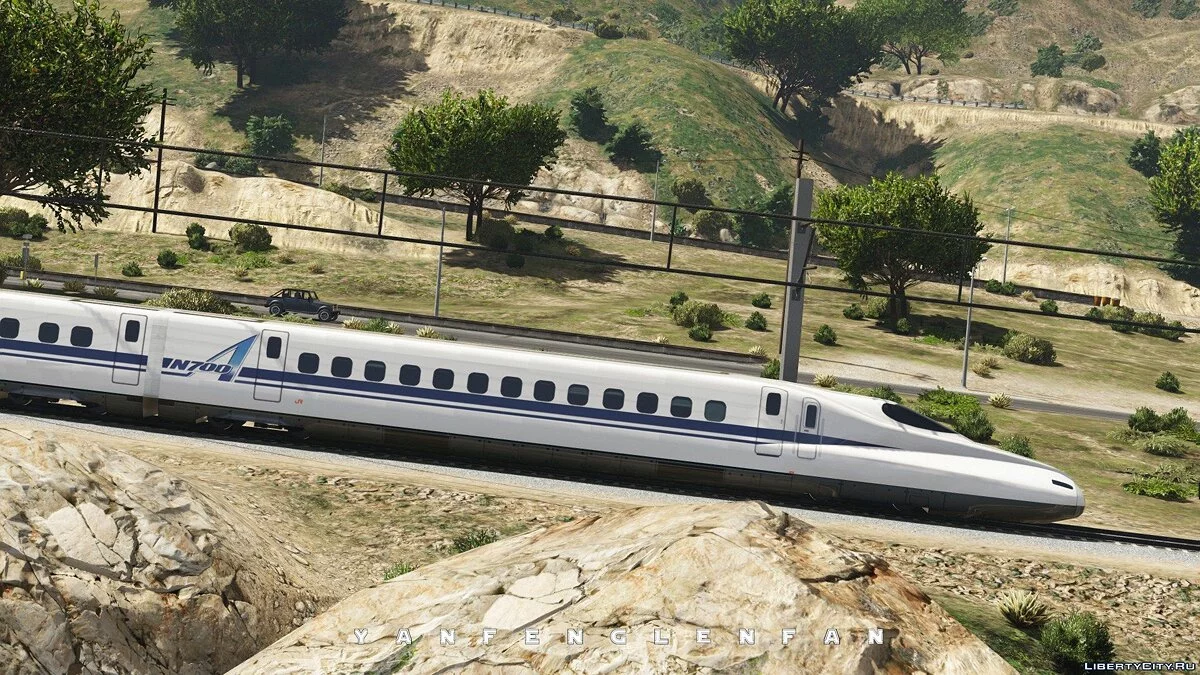 Электропоезд серии Shinkansen N700A [Add-on] / GTA 5