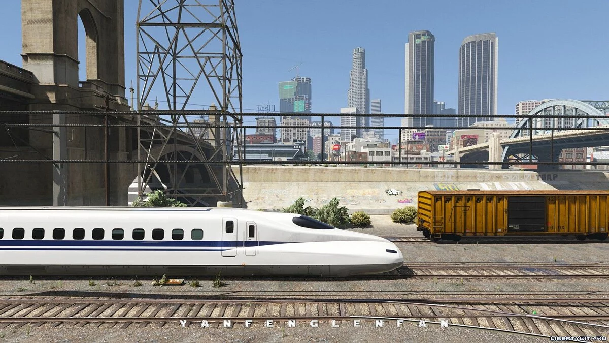Электропоезд серии Shinkansen N700A [Add-on] / GTA 5
