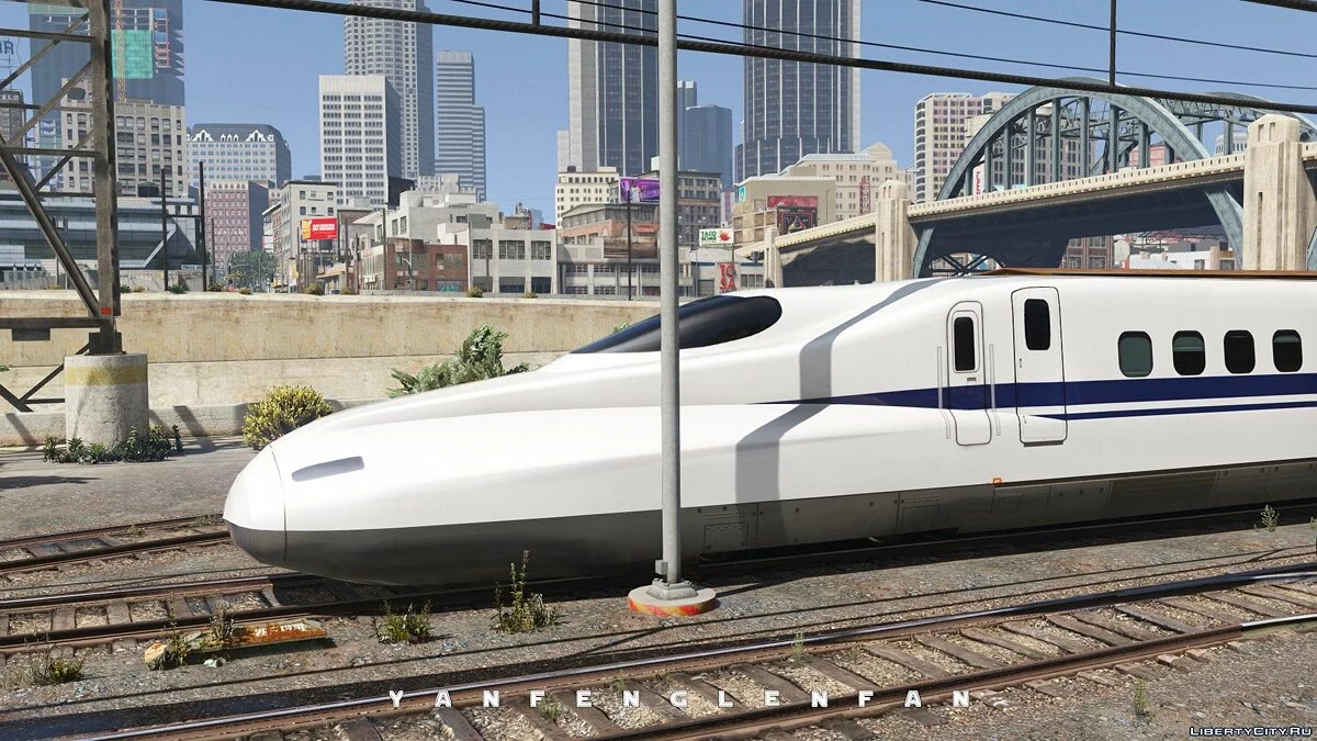 Электропоезд серии Shinkansen N700A [Add-on] / GTA 5