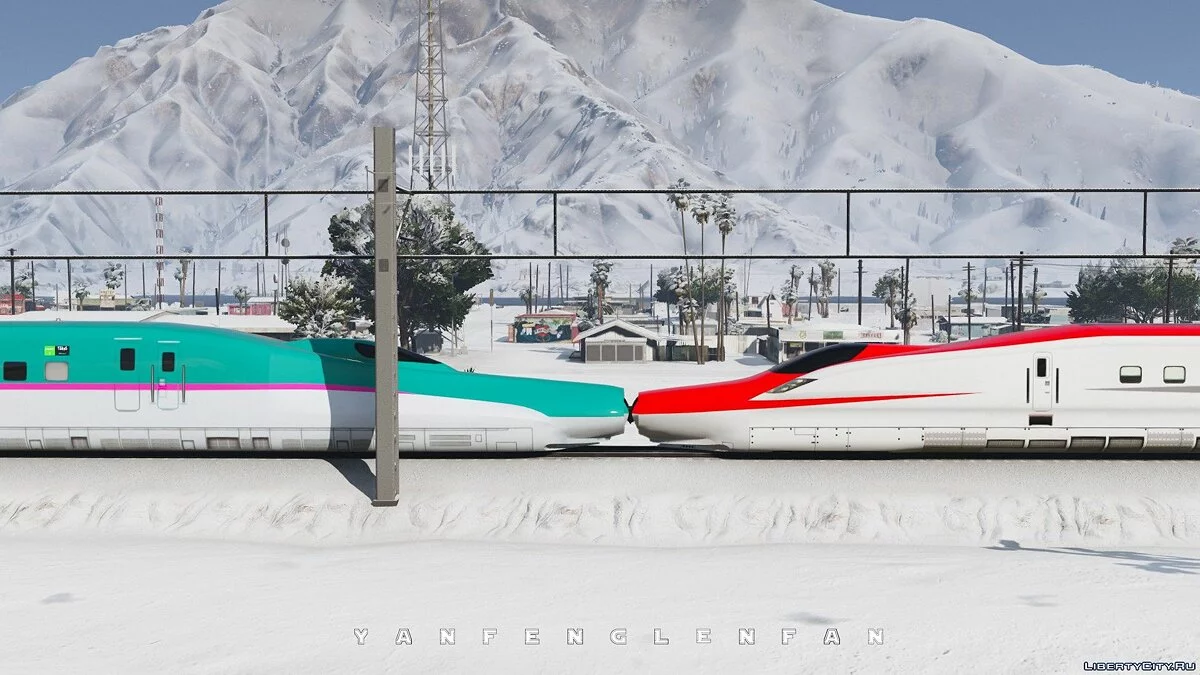 Скоростной поезд серии E5+E6 Shinkansen  / GTA 5
