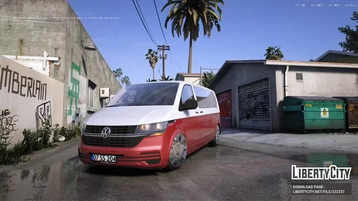 Volkswagen Transporter T6 VIP Dizayn / GTA 5
