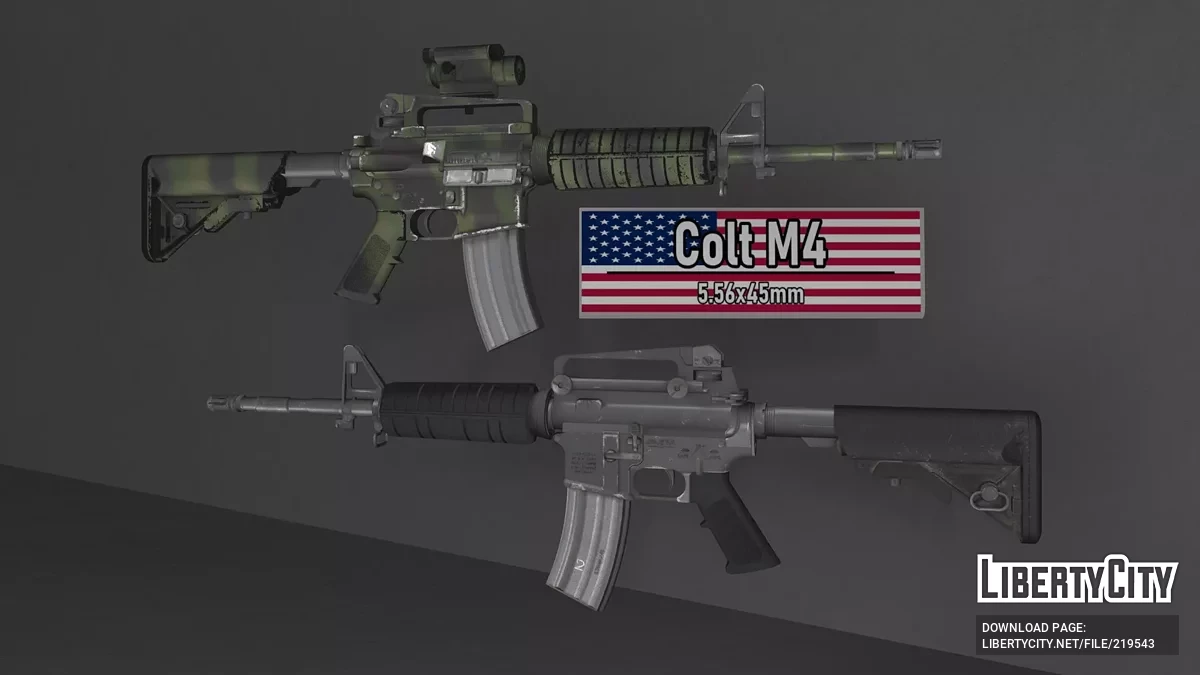 Colt M4 [Animated] / GTA 5