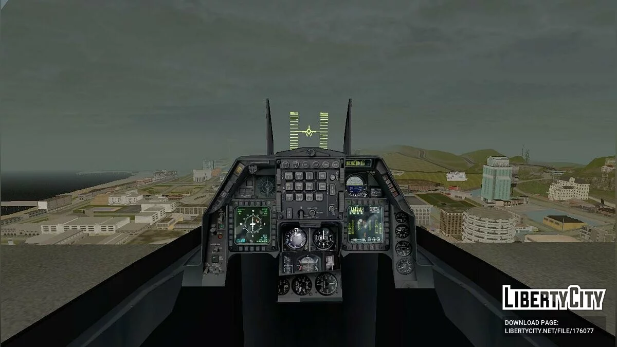 F-16 Fighting Falcon-Jordan / GTA San Andreas