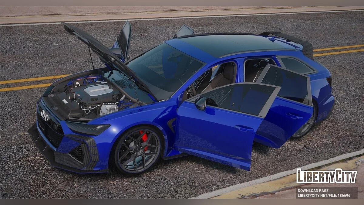 Audi Rs6 Avant 2022 Keyvany / GTA San Andreas