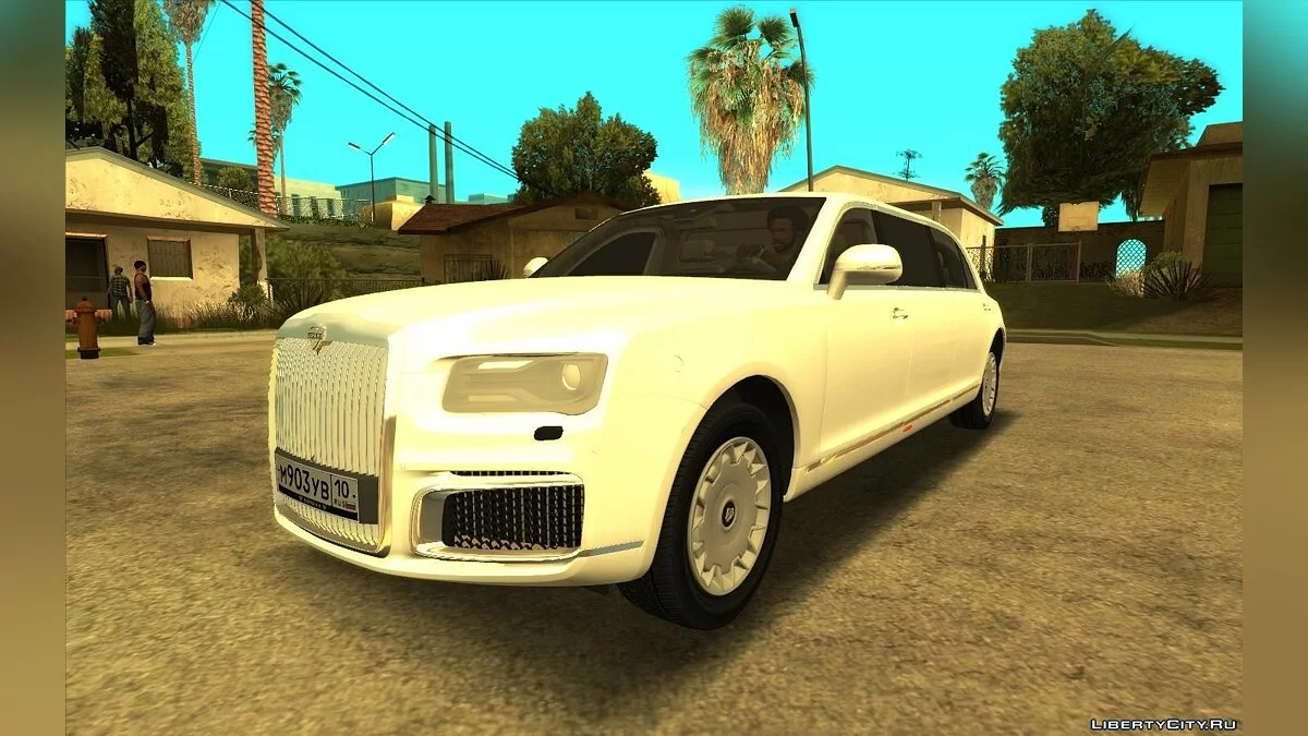 2018 Aurus Senat Limousine / GTA San Andreas