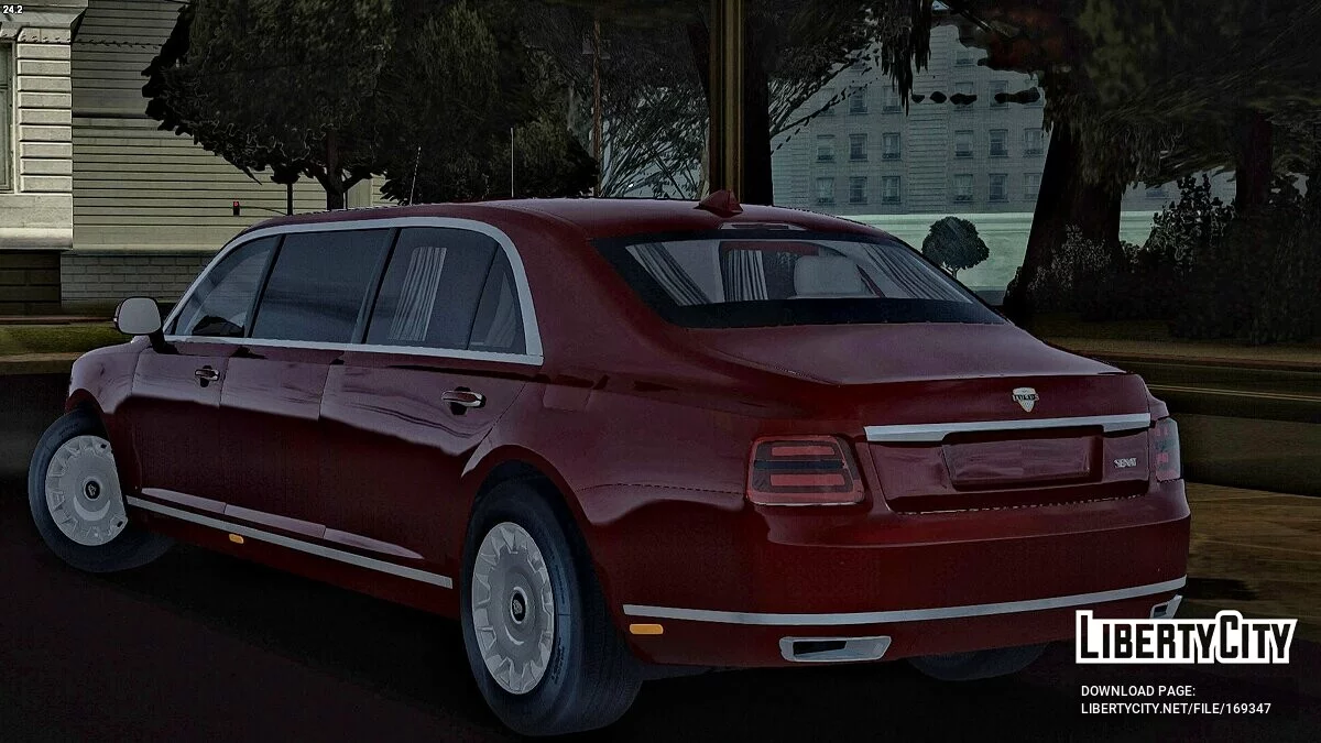 Aurus Senat Limousine L700 2019 / GTA San Andreas
