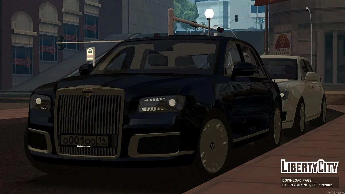 Aurus Senat + CCD / GTA San Andreas