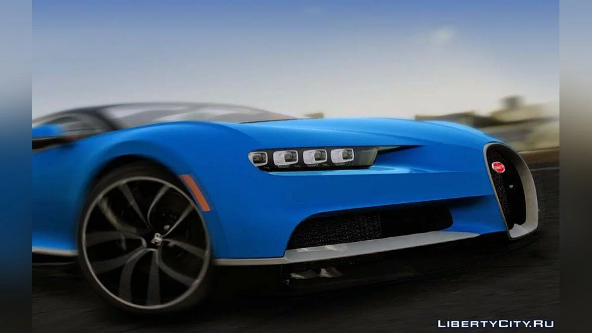 2017 Bugatti Chiron / GTA San Andreas