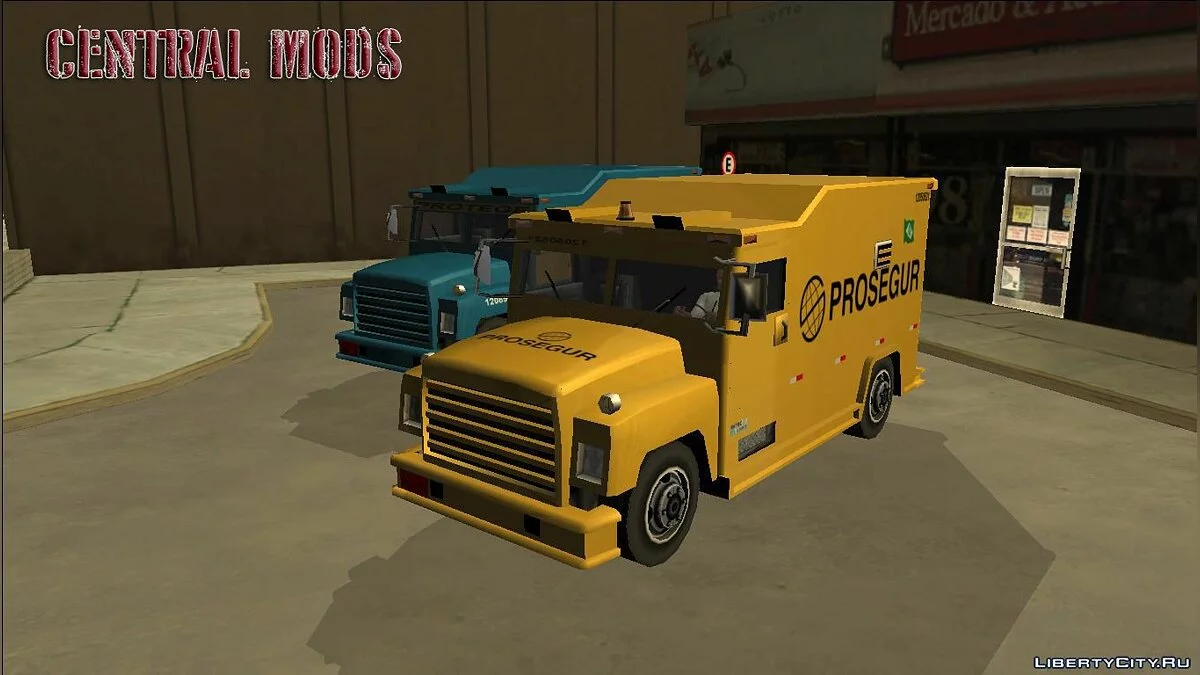 Securica - Carro Forte - Бронированный грузовик спецназа / GTA San Andreas