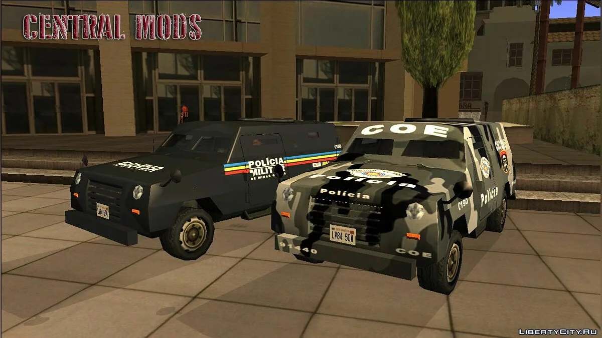 Swatvan - COE / GATE - Военная полиция Бразилии / GTA San Andreas
