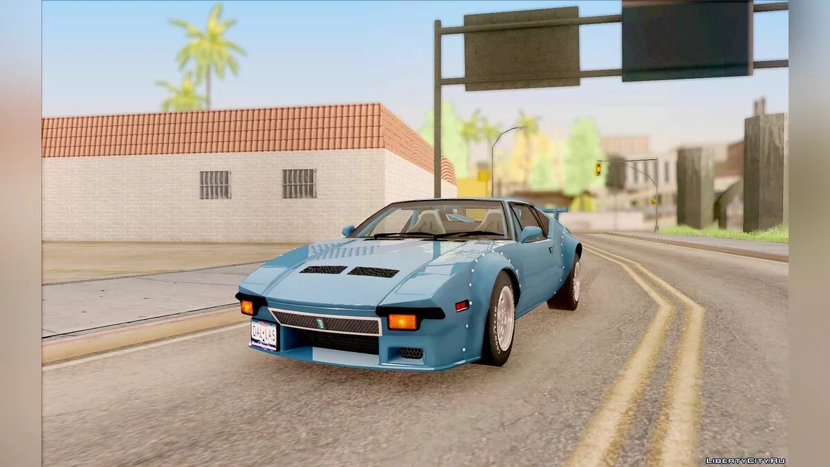 De Tomaso Pantera GT4 / GTA San Andreas