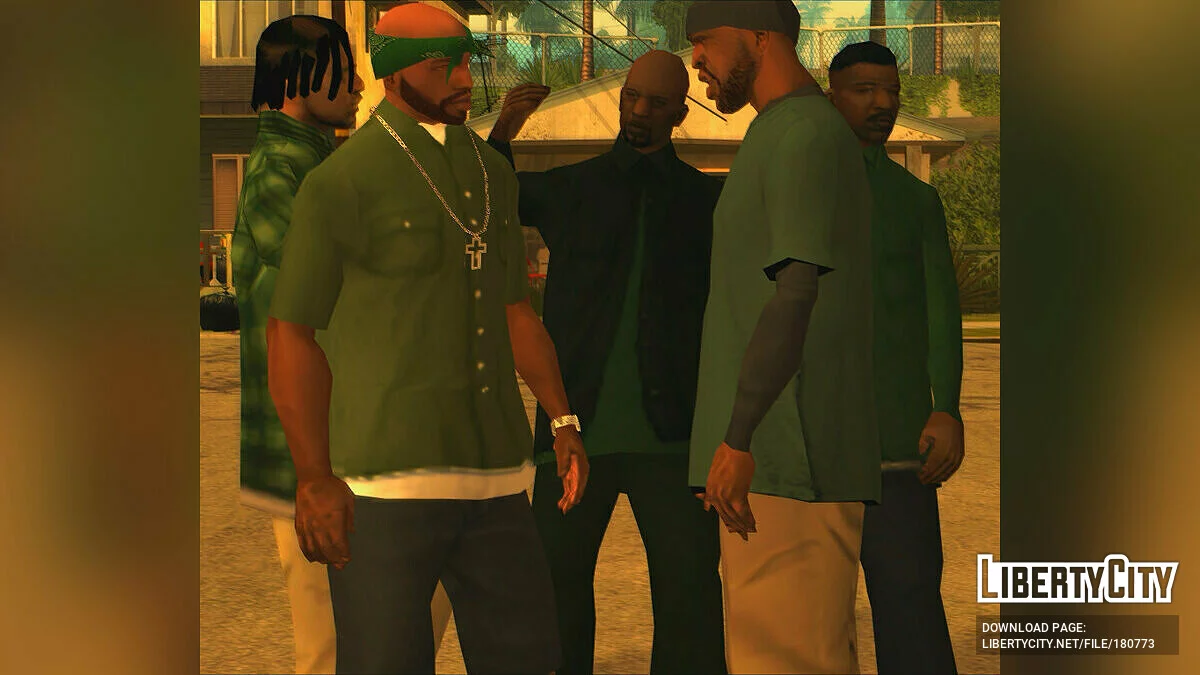 Рубашка с коротким рукавом / GTA San Andreas