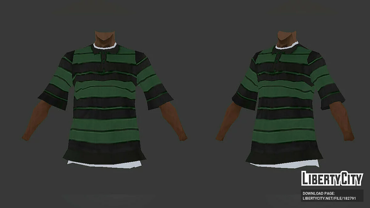 Мешковатая футболка/поло / GTA San Andreas