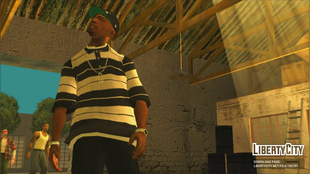 Мешковатая футболка/поло / GTA San Andreas